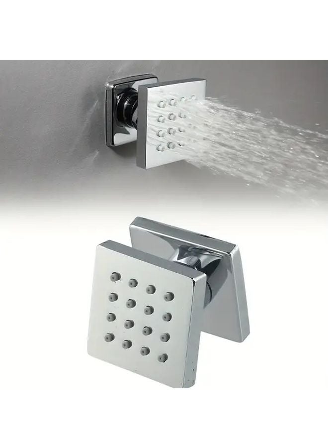 Brass Body Shower Jet Adjustable High Pressure Hydrotherapy SPA Nozzle Easy Clean Install - Image 5